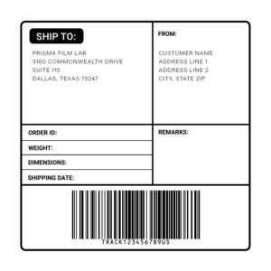PREPAID MAIL-IN LABEL